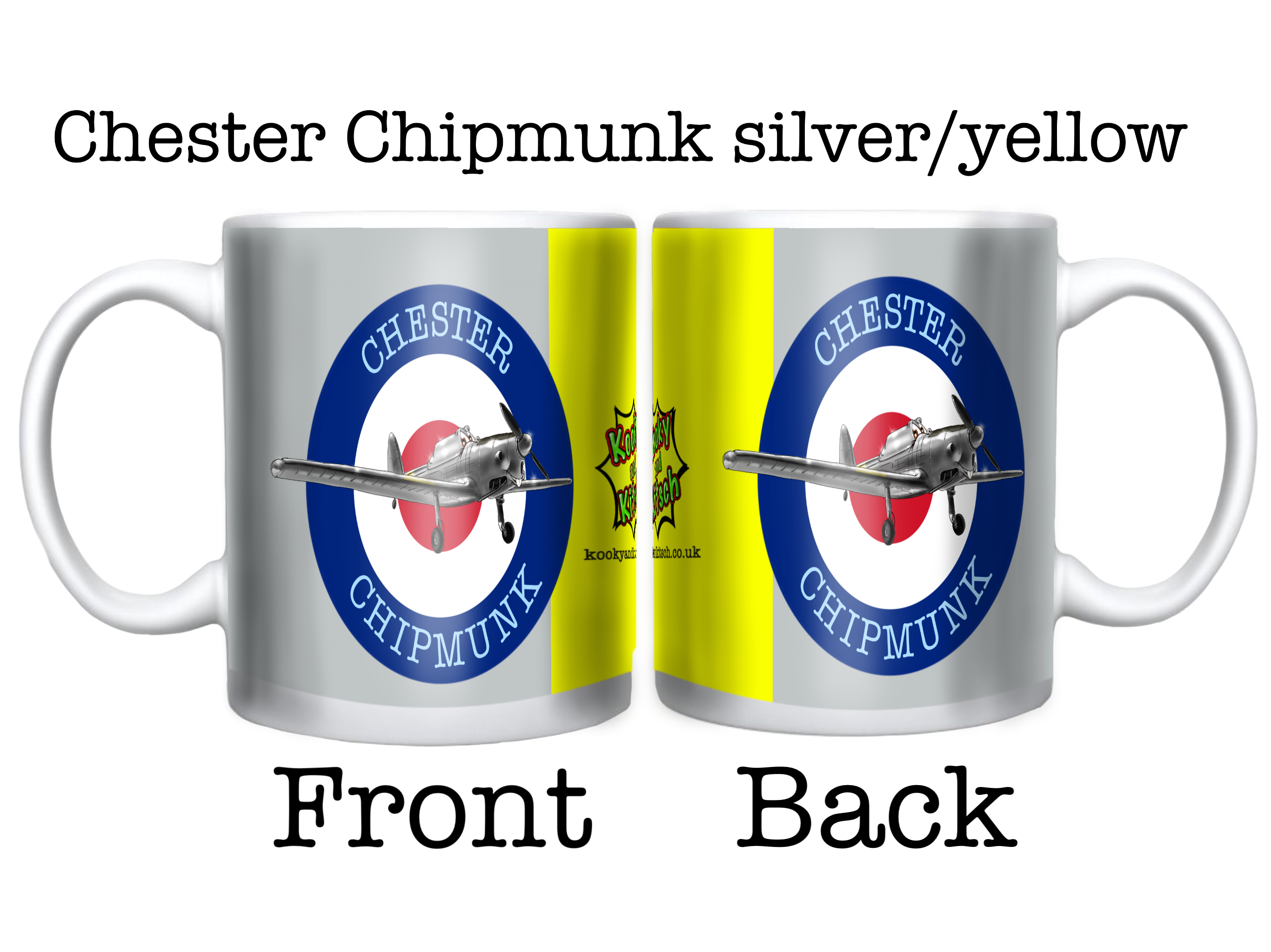 dr mugs chester silver yellow static